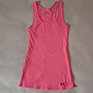 Under armour hot pink workout tank xs